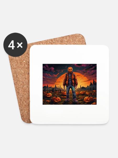 Helloween - Coasters (set of 4) - white