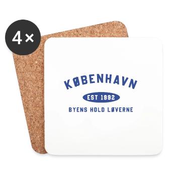 Copenhagen Forever - Coasters (set of 4) - white - Front