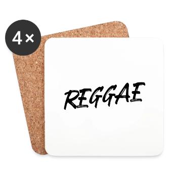 Reggae - Coasters (set of 4) - white - Front