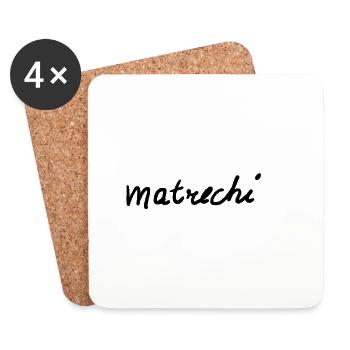 matrechi - Untersetzer (4er-Set) - Weiß - Vorne