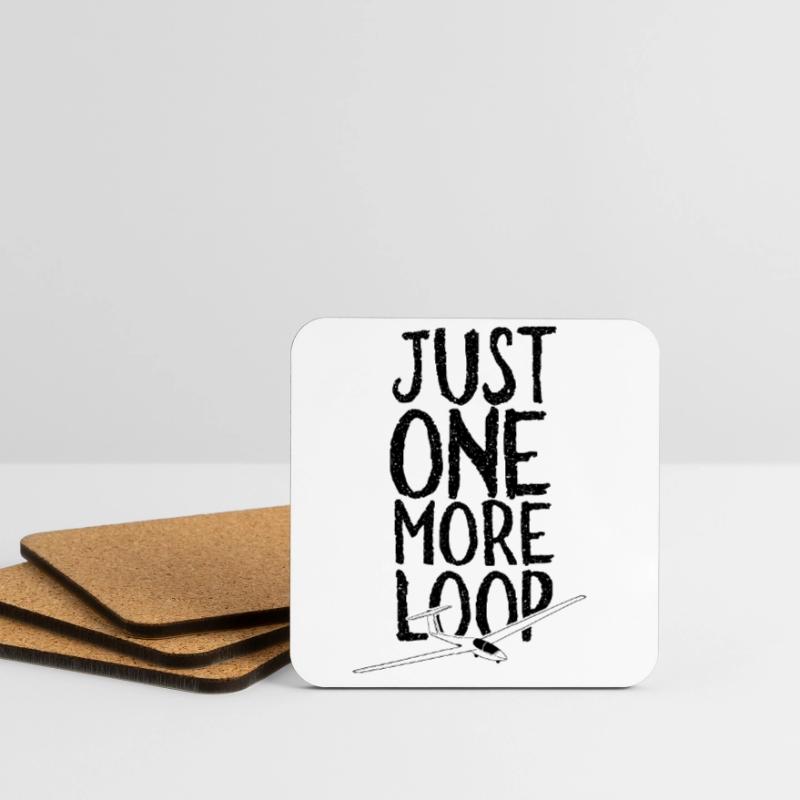 Just Another Loop Glider Glider Coasters (set of 4)