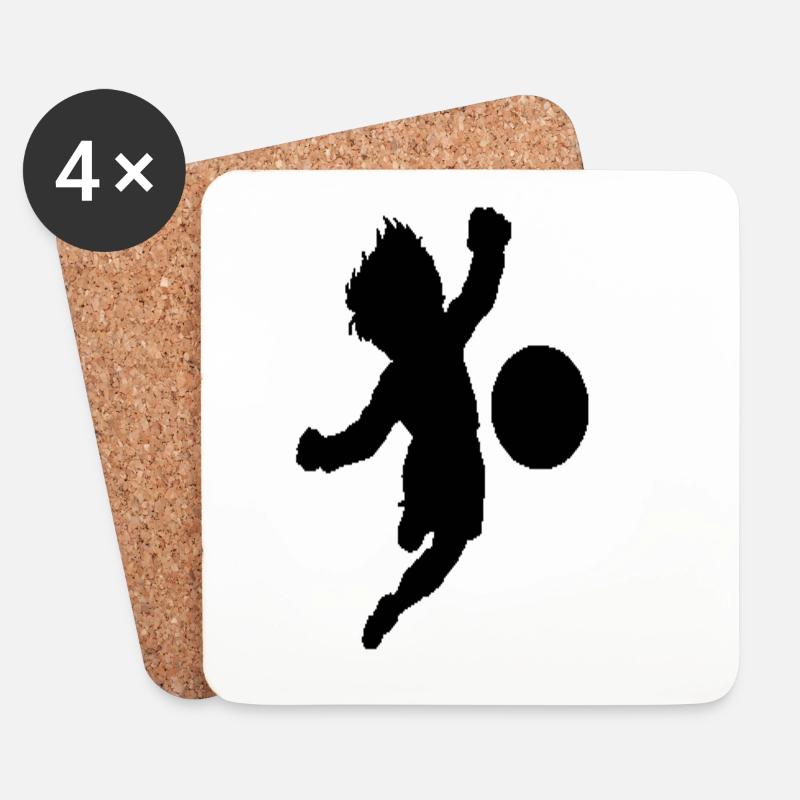 olive & tommy - Coasters (set of 4) - white