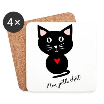 anniversary. Anniversary Decade. humor. funny - Coasters (set of 4) - white - Front