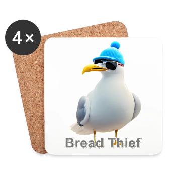 Gull - Coasters (set of 4) - white - Front