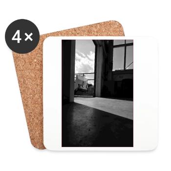 Light Boundary - Coasters (set of 4) - white - Front