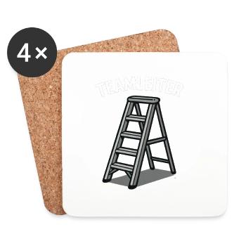 Team Leader Gifts - Coasters (set of 4) - white - Front