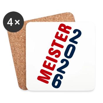 Champion 2026 Championship - Coasters (set of 4) - white - Front