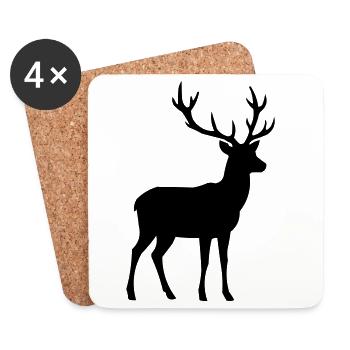 reh_rehlein - Coasters (set of 4) - white - Front