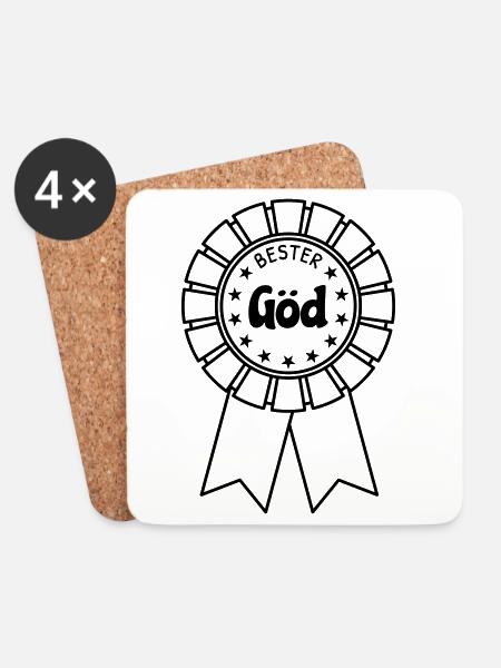 Best Göd - Coasters (set of 4) - white
