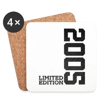 21ST BIRTHDAY LIMITED EDITION 2005 - Coasters (set of 4) - white - Front