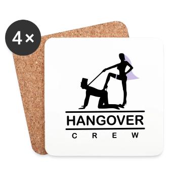 hangover 103 2c - Untersetzer (4er-Set) - Weiß - Vorne