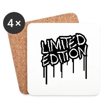limited_edition_graffiti_stamp - Dessous de verre (lot de 4) - blanc - Devant