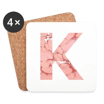 k 225 - Coasters (set of 4) - white - Front