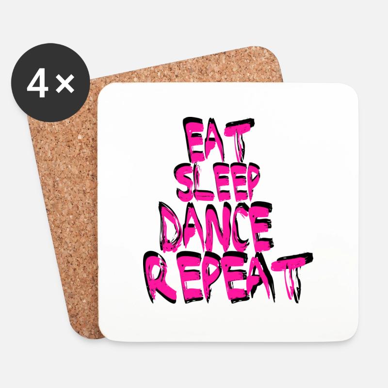 Dance - Untersetzer (4er-Set) - Weiß