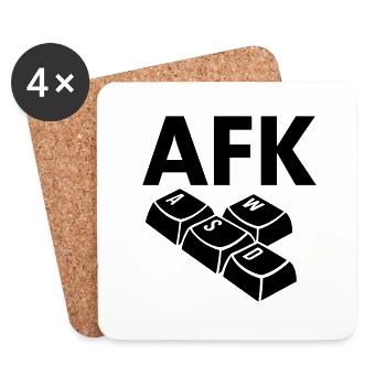 keyboard - Untersetzer (4er-Set) - Weiß - Vorne