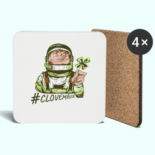 clovember - Podstawki (4 sztuki w zestawie)