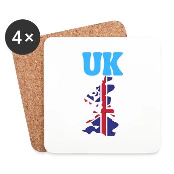 UK Reform Party - Coasters (set of 4) - white - Front