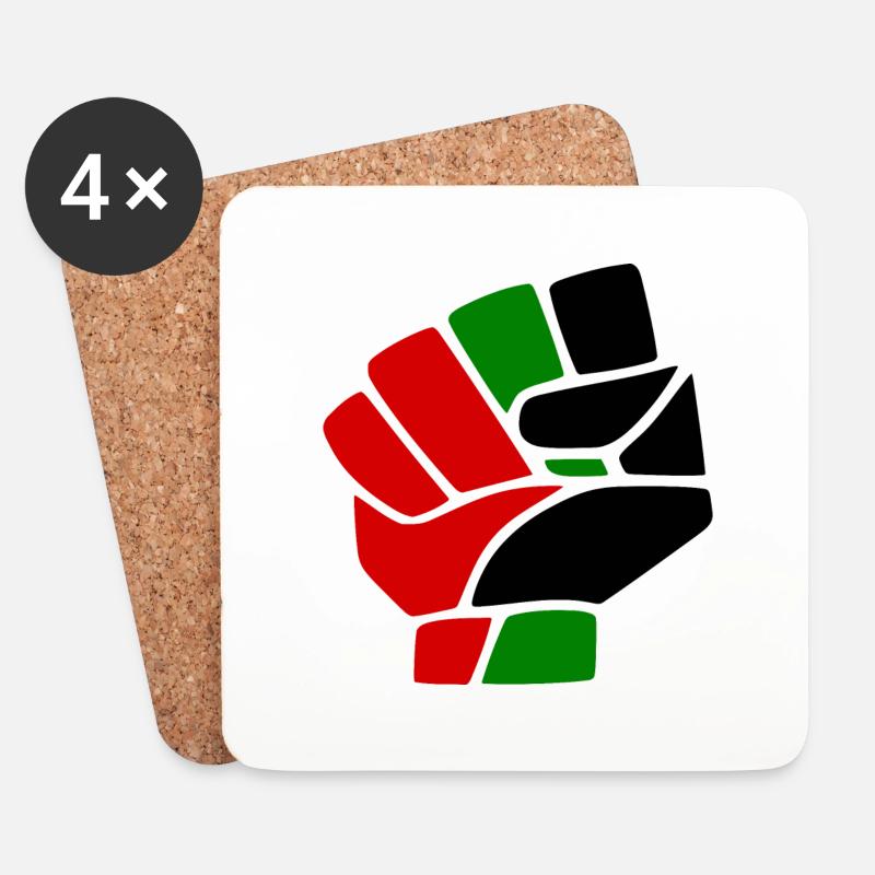Palestina - Untersetzer (4er-Set) - Weiß