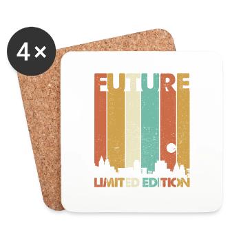 Future Limited Edition - Coasters (set of 4) - white - Front