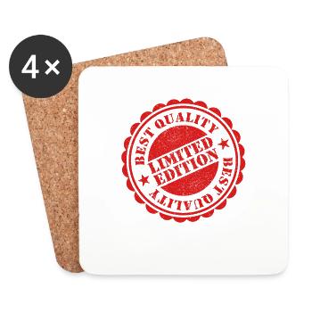Best Quality Limited Edition - Coasters (set of 4) - white - Front