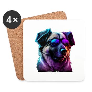 Anatolian Shepherd Dog Dogs Anatolian Shepherd - Coasters (set of 4) - white - Front