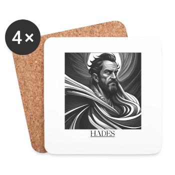 GREEK HADES - Untersetzer (4er-Set) - Weiß - Vorne