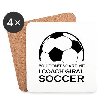 Fußball Soccer - Coasters (set of 4) - white - Front