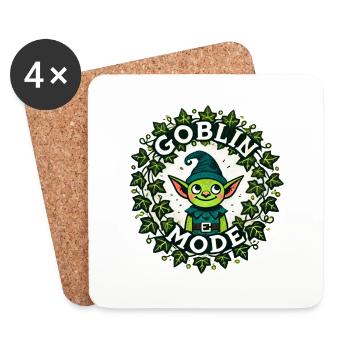 Goblin Mode - Coasters (set of 4) - white - Front