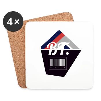 BT. - Sale - Untersetzer (4er-Set) - Weiß - Vorne