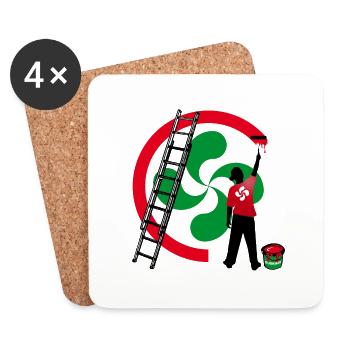 Euskadi - Untersetzer (4er-Set) - Weiß - Vorne