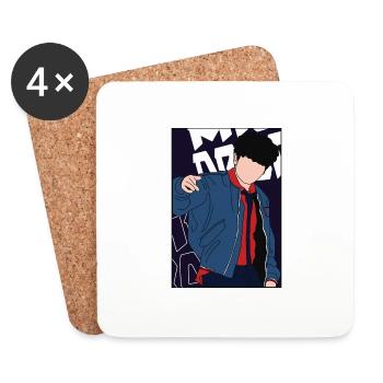 BOY STYLE - Coasters (set of 4) - white - Front