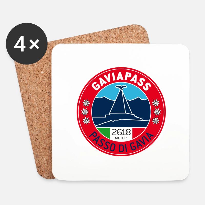 Gaviapass 2 - Untersetzer (4er-Set) - Weiß