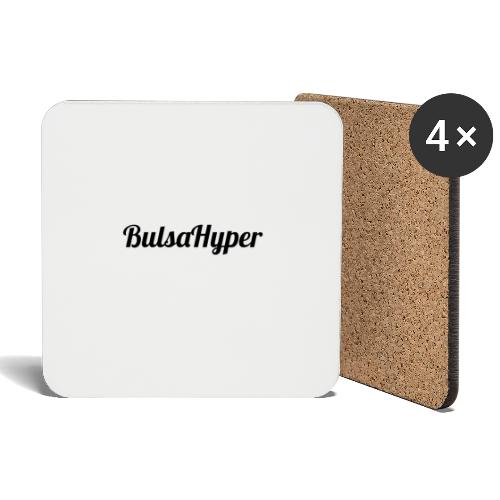 BulsaHyper Text Logo - Onderzetters (4 stuks)
