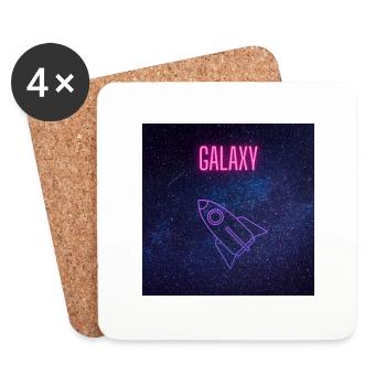 Galaxy V 1 - Coasters (set of 4) - white - Front
