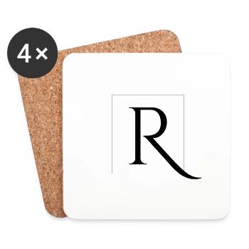R like ? - Untersetzer (4er-Set) - Weiß - Vorne