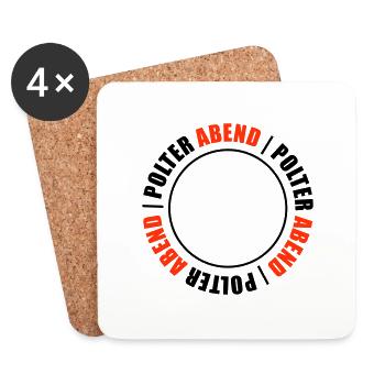 Bachelor party bachelor party - Coasters (set of 4) - white - Front