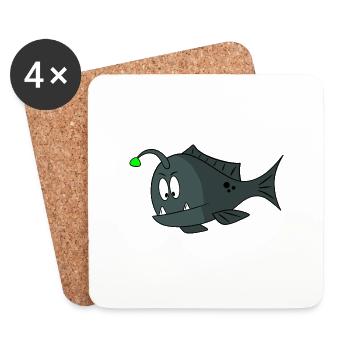 Sparky - Dessous de verre (lot de 4) - blanc - Devant