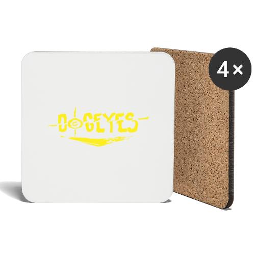 Dogeyes Logo - Coasters (set of 4)