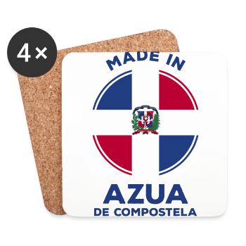 Azua De Compostela - Dessous de verre (lot de 4) - blanc - Devant