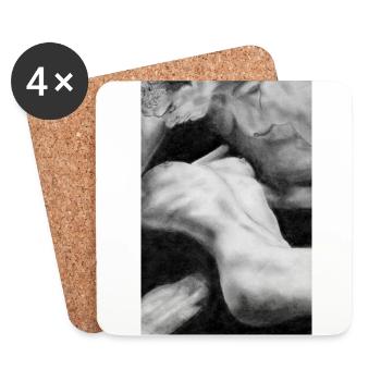 Lovers - Coasters (set of 4) - white - Front