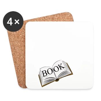 My Weekend is All Booked nerdy saying - Untersetzer (4er-Set) - Weiß - Vorne
