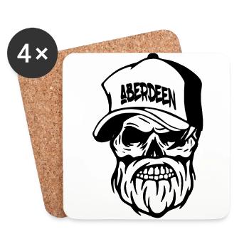 Aberdeen - Untersetzer (4er-Set) - Weiß - Vorne