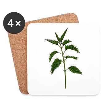 nettle - Coasters (set of 4) - white - Front