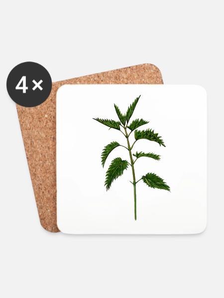 - Ich habe eine - Untersetzer (4er-Set) - Weiß