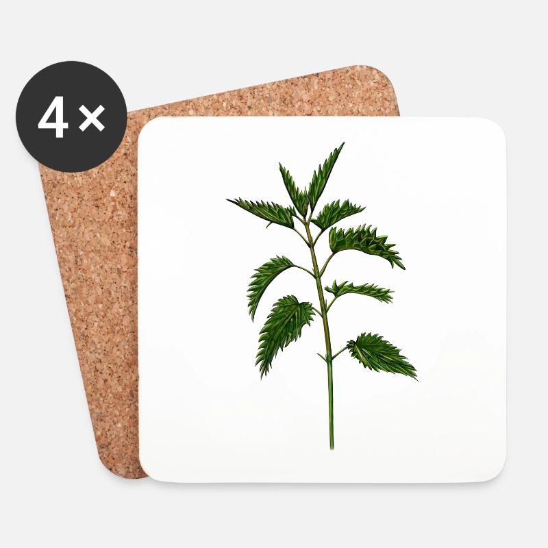 - Ich habe eine - Untersetzer (4er-Set) - Weiß