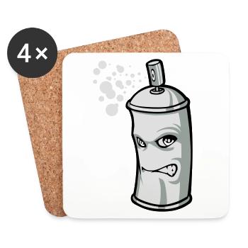 Spray flex - Untersetzer (4er-Set) - Weiß - Vorne