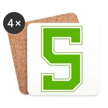 z5 - Untersetzer (4er-Set) - Weiß - Vorne