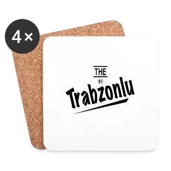 Le Trabzon 61 - Dessous de verre (lot de 4) - blanc - Devant