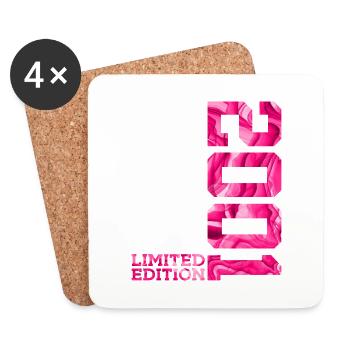 25TH ANNIVERSARY PINK LIMITED EDITION 2001 - Coasters (set of 4) - white - Front