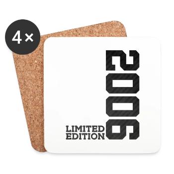 20E ANNIVERSAIRE ÉDITION LIMITÉE 2006 - Dessous de verre (lot de 4) - blanc - Devant